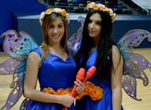 New Year party organized by Azerbaijan Gymnastics Federation. Baku. Azerbaijan, Dec.24, 2015